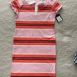 Girls Polo Striped Dress